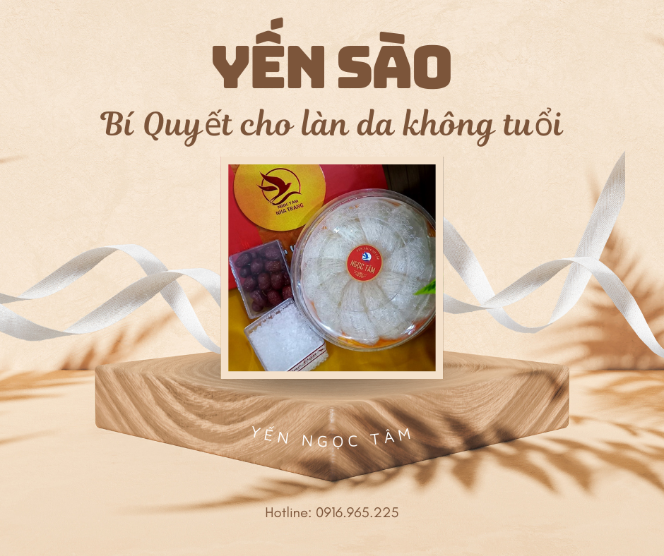 Yến sào - Bí quyết cho làn da tươi trẻ